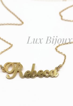 Lantisor personalizat cu nume Rebeca [1]