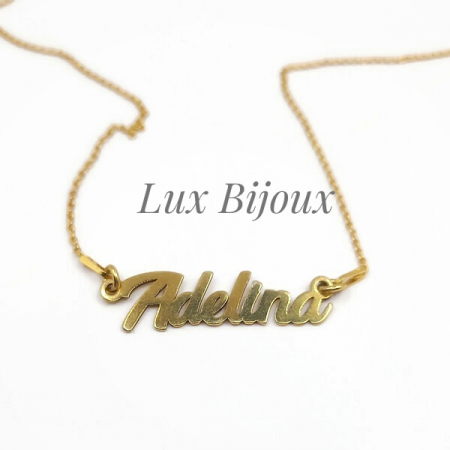 Lantisor personalizat cu nume Adelina [3]