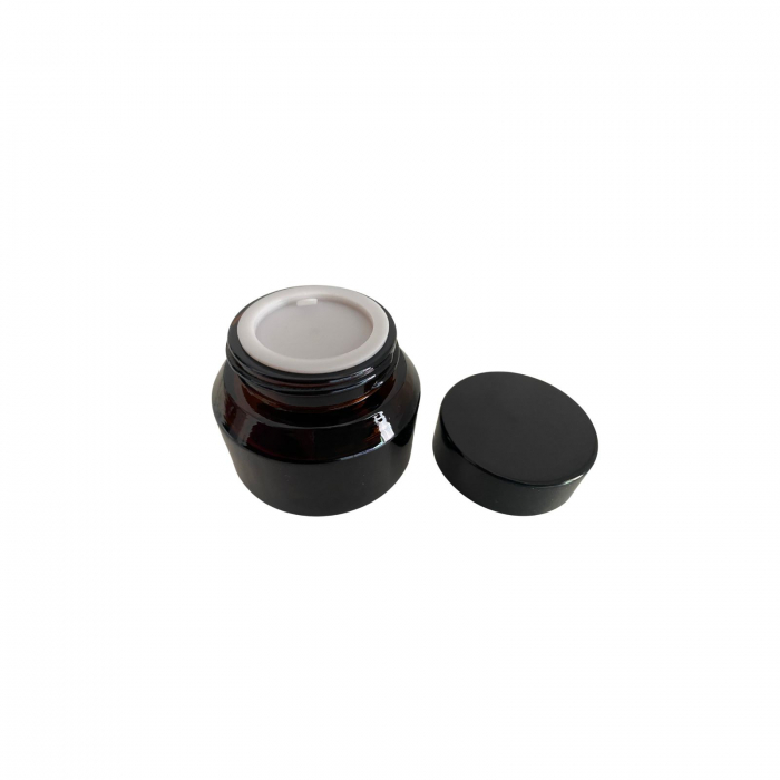 Borcan din sticla ambra 30ml - set 2 buc [3]