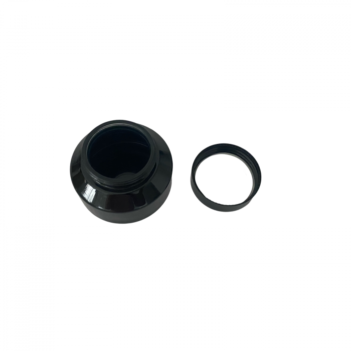 Borcan din sticla neagra 100ml [4]