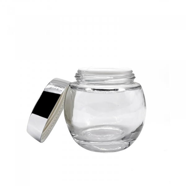 Borcan din sticla transparenta 120ml [2]