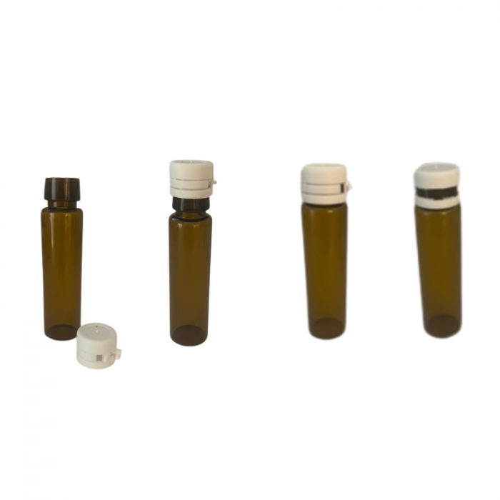 Flacon din sticla pentru medicamente 10ml - set 5 buc [8]