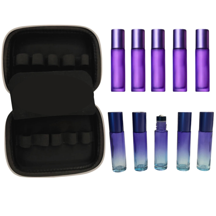 Geanta + 10 recipiente de 10ml. cu rollon [2]