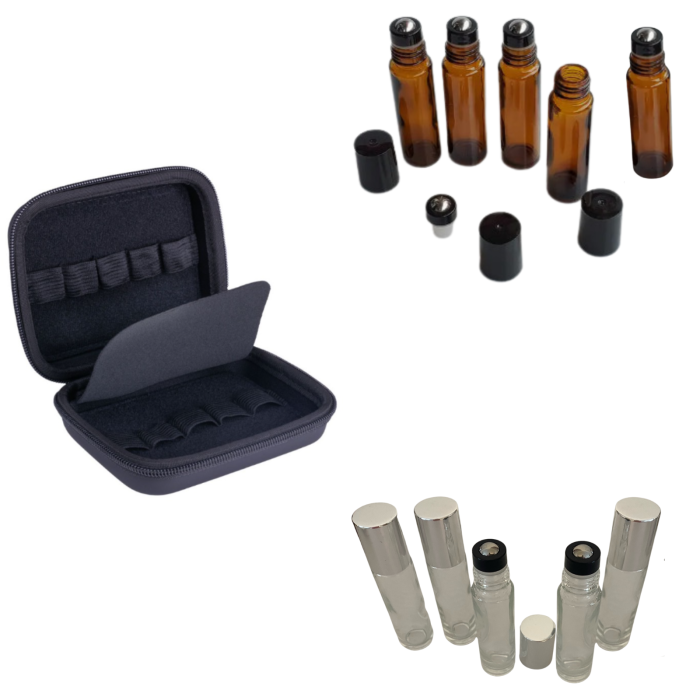 Geanta + 10 recipiente cu rollon de 10ml [2]