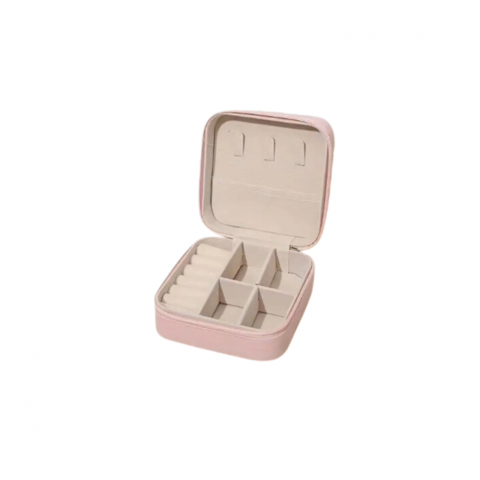 Organizator bijuterii 10x10x5cm, roz [2]