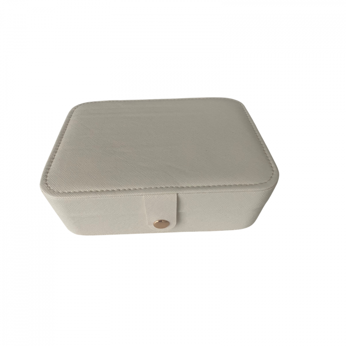 Organizator bijuterii 17x12x5,8cm, alb [2]