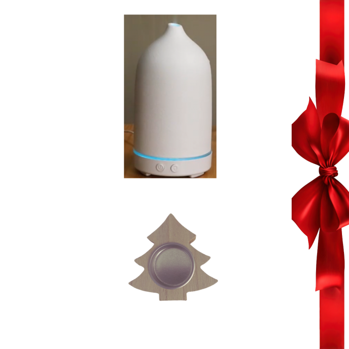 Pachet Craciun: Difuzor aroma si Suport lumanare [1]