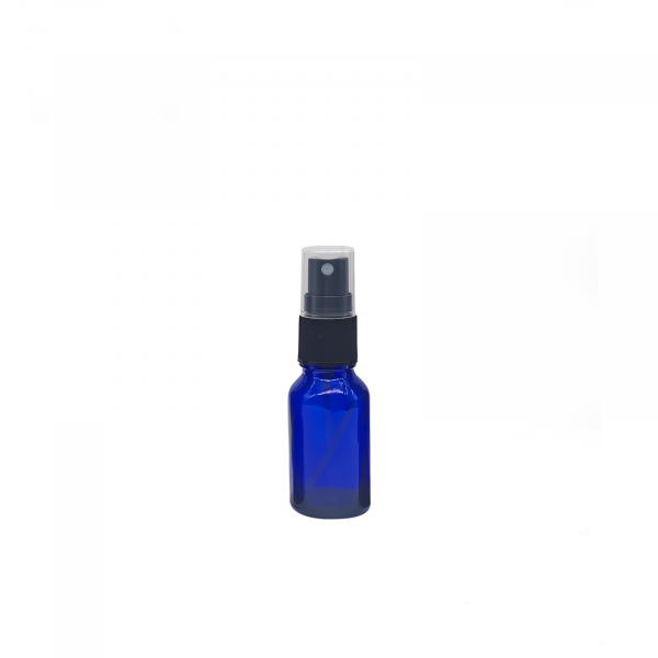 Recipient din sticla albastra cu spray 20ml - set 3 buc [3]