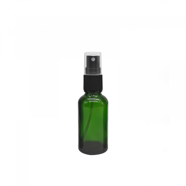 Recipient sticla verde cu spray 30ml - set 2 buc [2]