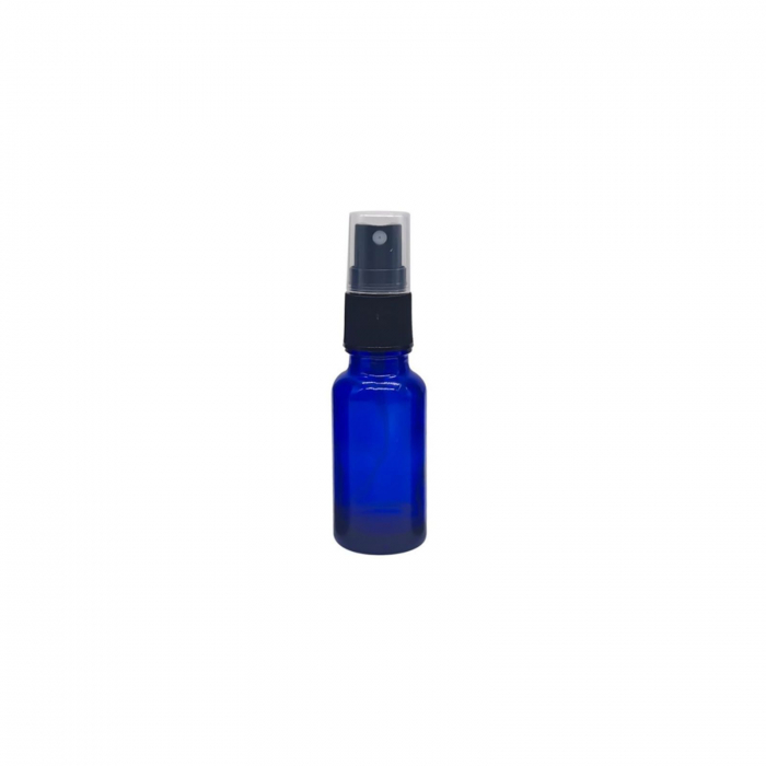 Recipient sticla albastra cu spray 30ml - set 2 buc [2]