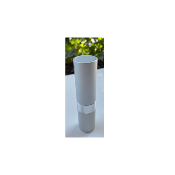 Recipient sticla cu spray 10ml. in carcasa aluminiu , culoare argintie [5]