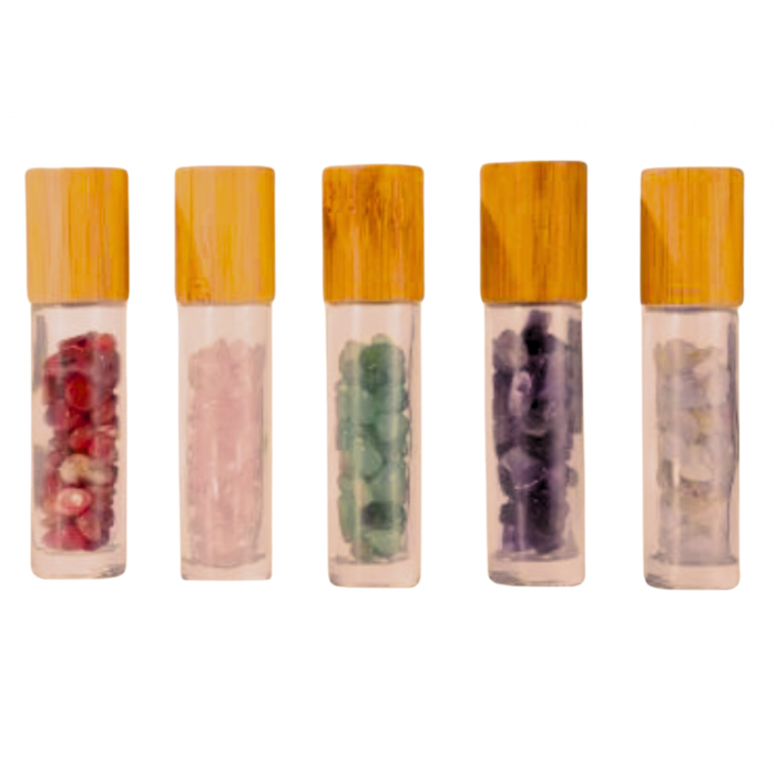 Rollon cu pietre semipretioase 10ml - set 5 buc [3]