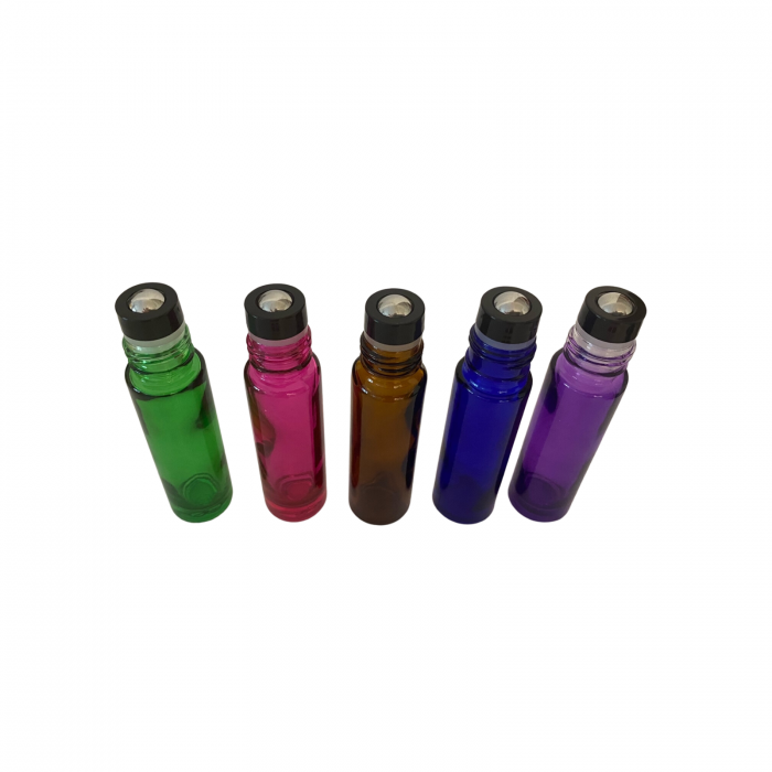 Rollon sticla colorata 10ml - set 5 buc [3]