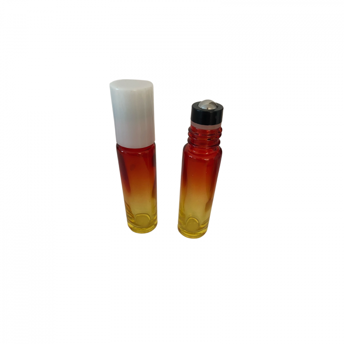Rollon multicolor 10ml, cu capac alb - set 5 buc [3]