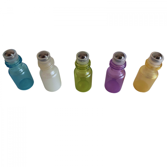 Rollon sticla colorata 3ml - set 5 buc [2]