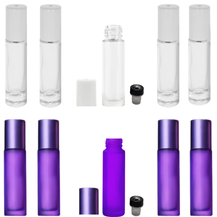 Set 10 sticlute cu rollon de 10ml [2]