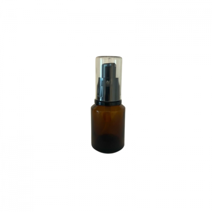 Sticla ambra cu pompa 30ml  - set 2 buc [3]