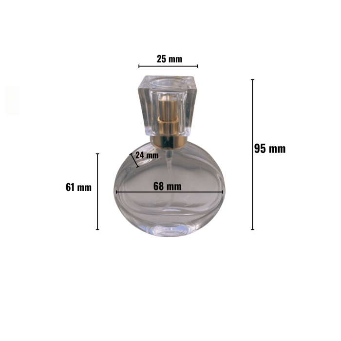 Sticla parfum reincarcabila 30ml. Circle - 5 bucati [2]