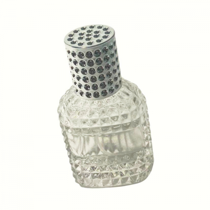 Sticla parfum reincarcabila 100ml. Dots cu capac argintiu [4]