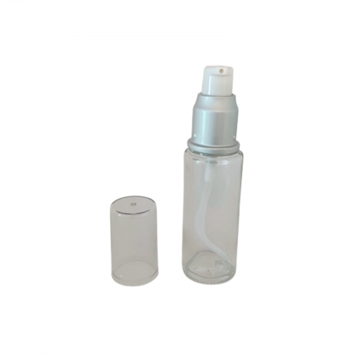 Sticla transparenta cu pompa 30ml [3]
