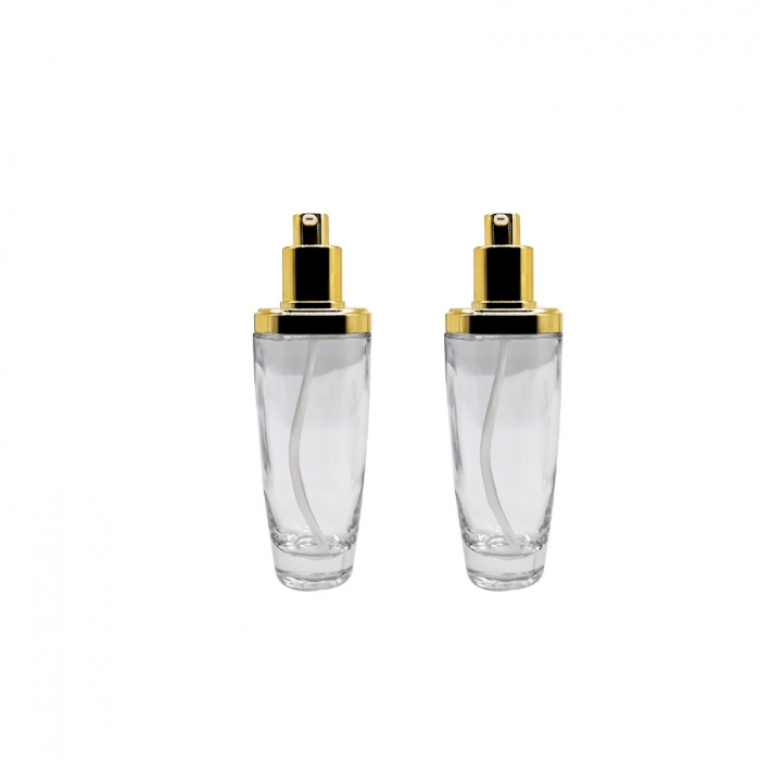 Sticla transparenta cu pompa 100ml - set 2 buc [6]