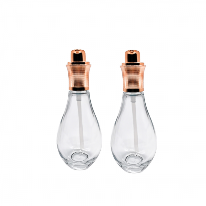 Sticla transparenta cu pompa  60ml - set 2 buc [2]