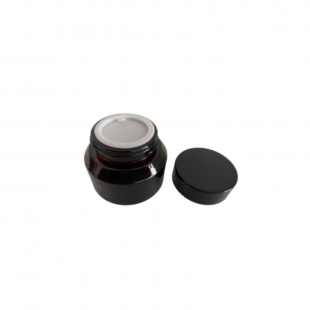 Borcan din sticla ambra 30ml - set 2 buc [2]