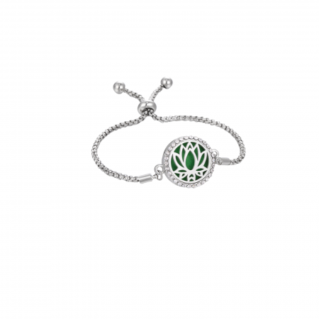 Bratara aromaterapie floare lotus, reglabila [1]