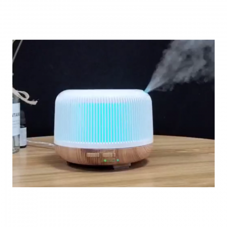 Casa si Decoratiuni - Difuzor aromaterapie LISA, lumina LED 7 culori, volum 300ml