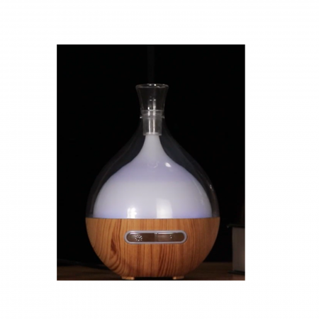 Casa si Decoratiuni - Difuzor aromaterapie MARA, lumina LED 7 culori, volum 80ml