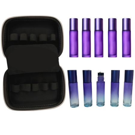 Geanta + 10 recipiente de 10ml. cu rollon [1]