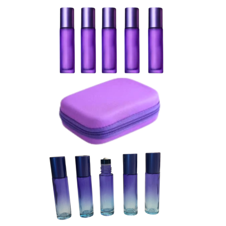 Genti si organizatoare uleiuri esentiale - Geanta + 10 recipiente de 10ml. cu rollon
