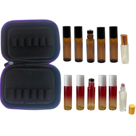 Geanta + 12 recipiente rollon