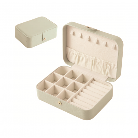 Organizator bijuterii 17x12x5,8cm, alb