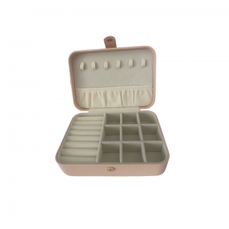 Organizator bijuterii 17x12x5,8cm, roz [2]
