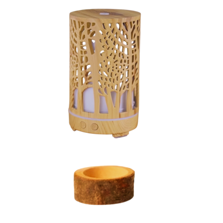 Idei de cadouri - Pachet: Difuzor aromaterapie cu lumina led si Suport lumanare