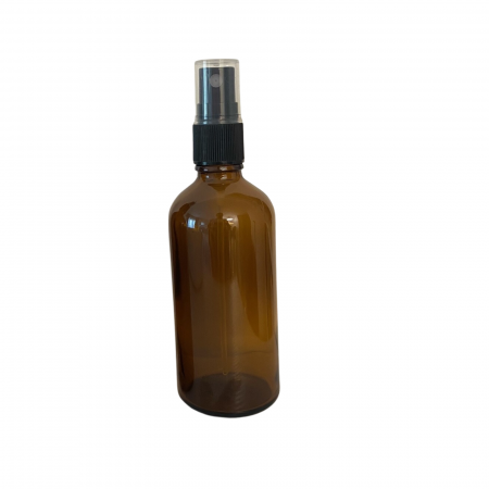 Recipient ambra cu spray negru 100ml  - set 2 buc [1]