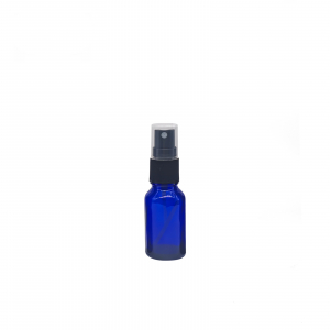 Recipient din sticla albastra cu spray 20ml - set 3 buc [2]