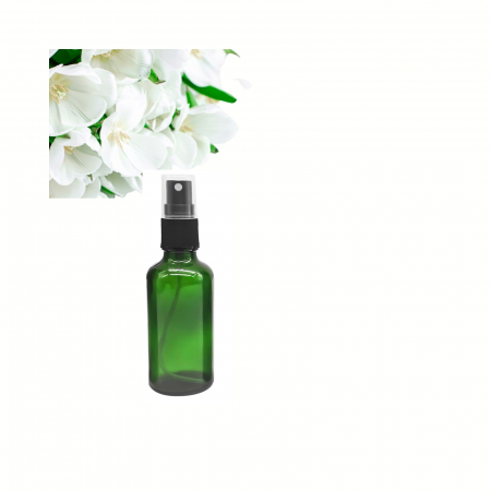 Recipient sticla verde cu spray 100ml  - set 5 buc [4]