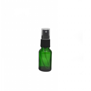 Recipient sticla verde cu spray 15ml - set 5 buc [2]