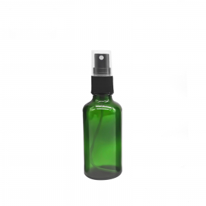 Recipient sticla verde cu spray 50ml - set 2 buc [2]