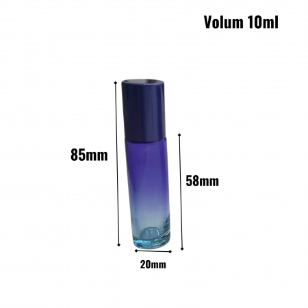 Rollon albastru 10ml  - set 5 buc [2]
