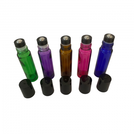 Rollon sticla colorata 10ml - set 5 buc [2]