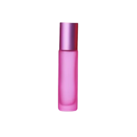 Sticlute rollon si creioane aromaterapie - Rollon frosted 10ml - set 50 buc - ROZ