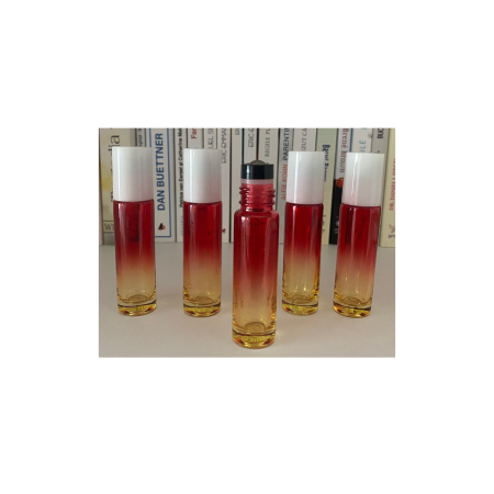 Rollon multicolor 10ml, cu capac alb - set 5 buc [5]