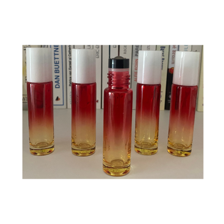 Rollon multicolor 10ml, cu capac alb - set 5 buc [4]
