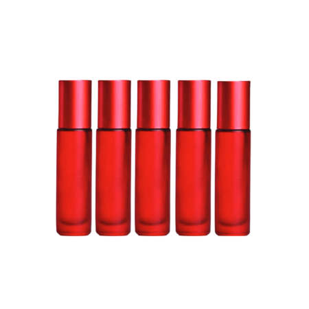 Rollon rosu frosted 10ml - set 5 buc [1]