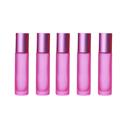 Rollon roz frosted 10ml - set 5 buc [1]