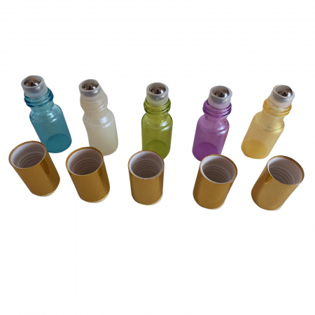 Rollon sticla colorata 3ml - set 5 buc [3]