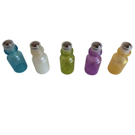 Rollon sticla colorata 3ml - set 5 buc [1]